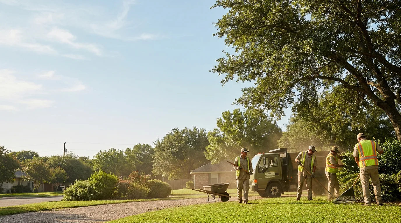 Landscaping in Evant, TX near me